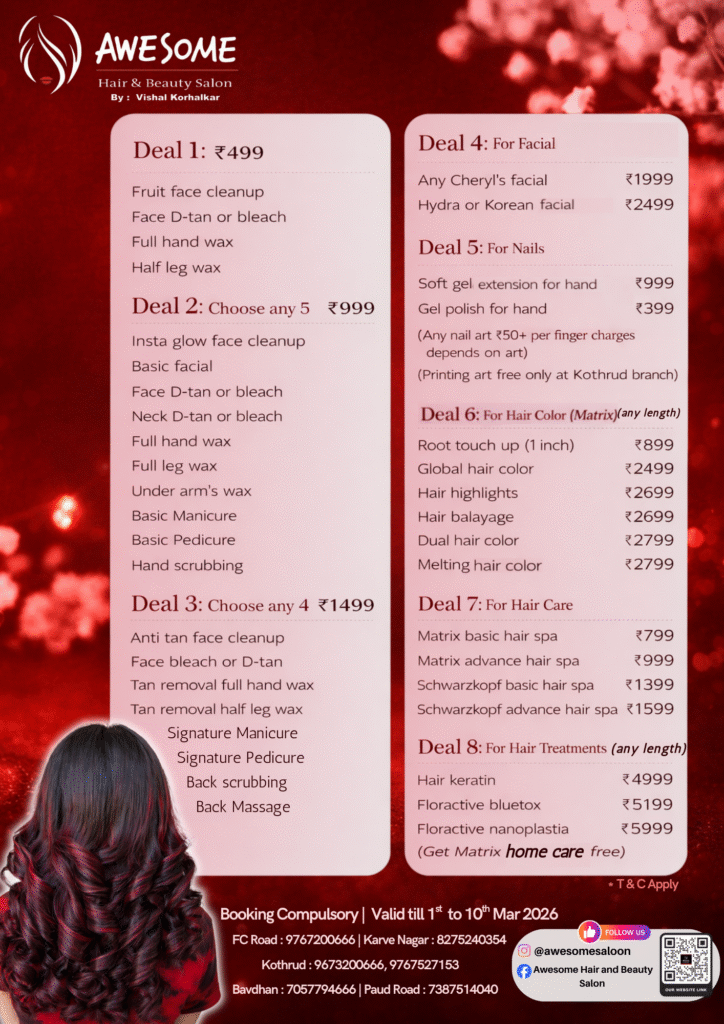Awesome Salon Current Offer